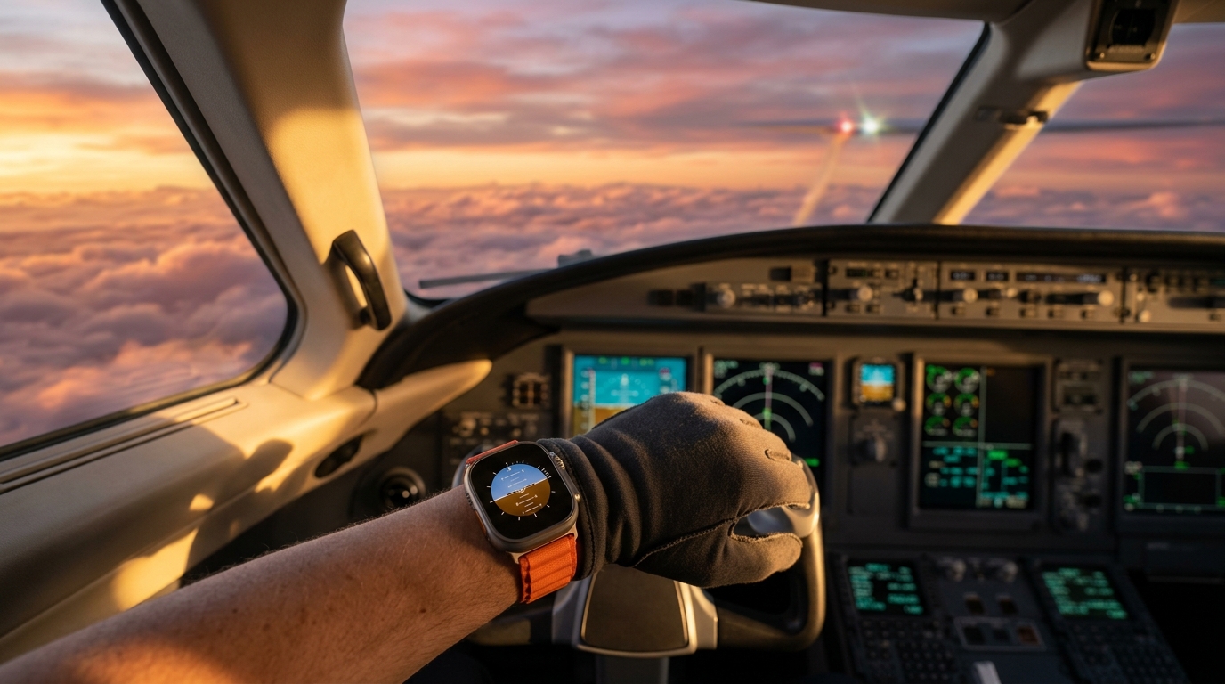 Best Apple Watch Face for Pilots: Zulu Time & Flight Setups