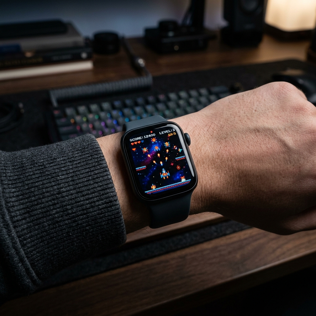 Gamifying Micro-Breaks on Apple Watch with Retro Mini Games